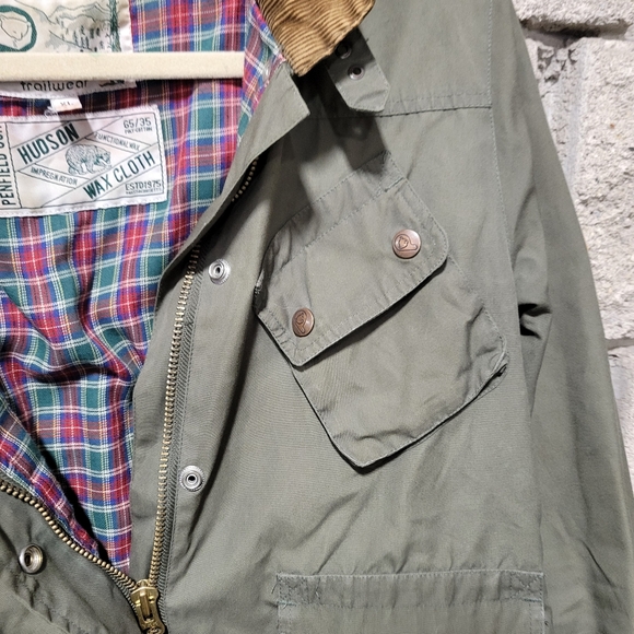 Vintage penfield women's jacket wax cotton coat size xlarge - Picture 4 of 6